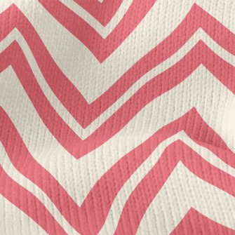 Classic Wave Pattern Stretch Jersey