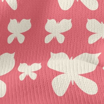 Big And Small Butterfly Family Stretch Jersey