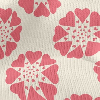 Love Combination Flowers Stretch Jersey