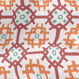 Three-Color Mesh Cross Stretch Jersey