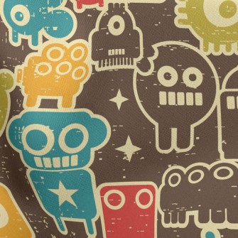 Mini Robot Lightweight Cotton Poplin