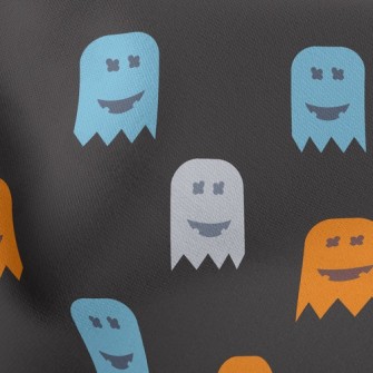Happy Ghost Lightweight Cotton Poplin