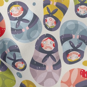 Russian Doll Lightweight Cotton Poplin