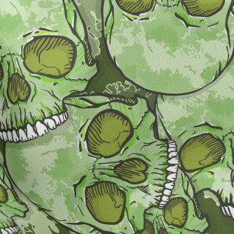 Spooky Skeleton Lightweight Cotton Poplin