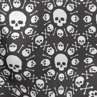 Radial Skull Lightweight Cotton Poplin