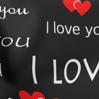 Love Talk Lightweight Cotton Poplin