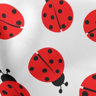 Mini Ladybug Lightweight Cotton Poplin
