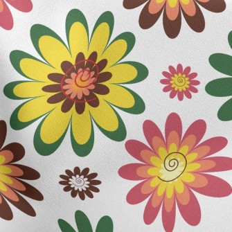 Bright Sunflower Lightweight Cotton Poplin