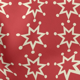 Graceful Seven-Pointed Star Lightweight Cotton Poplin