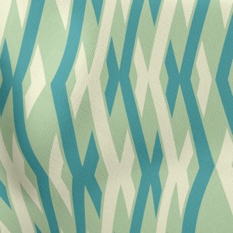 Two-Color Cross Lines Lightweight Cotton Poplin