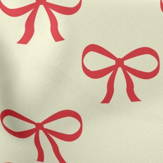 Cute Bow Lightweight Cotton Poplin