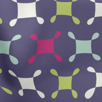 Simple Block Combination Lightweight Cotton Poplin