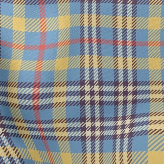 Layered Scotch Lines Lightweight Cotton Poplin