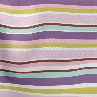 Wide Lines Lightweight Cotton Poplin