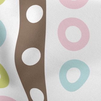 Colorful Dots Lightweight Cotton Poplin