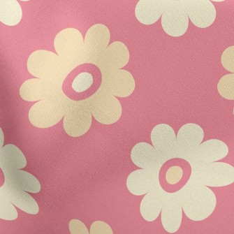 Small Round Flower Lightweight Cotton Poplin