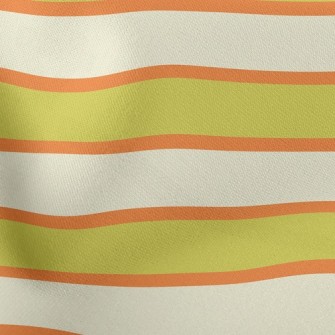 Simple Two-Color Stripes Lightweight Cotton Poplin