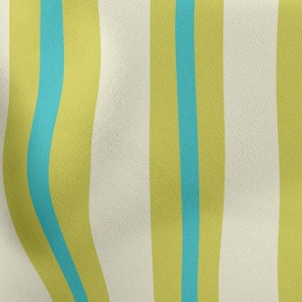 Stripes Of Different Thickness Lightweight Cotton Poplin