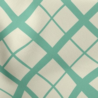 Simple Thick Rhombus Lightweight Cotton Poplin