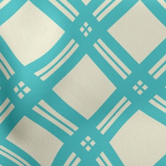 Interlaced Rhombus Lightweight Cotton Poplin