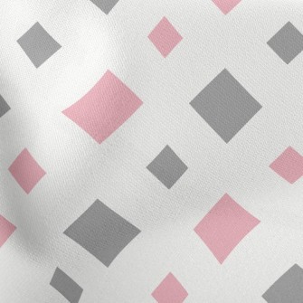 Pink Size Square Lightweight Cotton Poplin