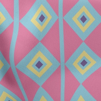 Stacking Diamond Cubes Lightweight Cotton Poplin