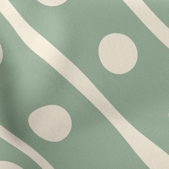 Polka Dot Twill Lightweight Cotton Poplin