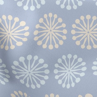 Bicolor Hydrangea Flowers Lightweight Cotton Poplin