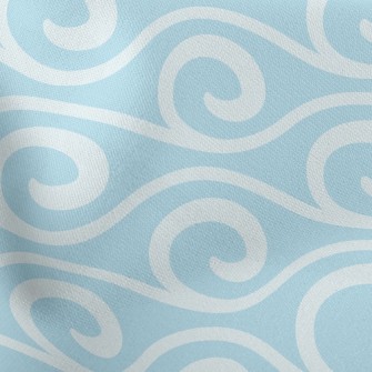 Curly Sea Waves Lightweight Cotton Poplin