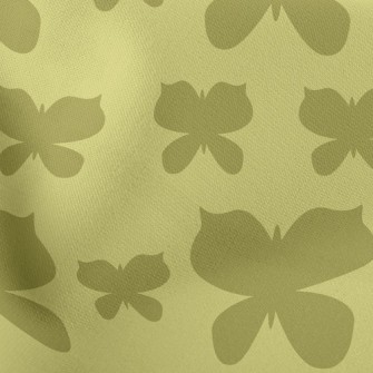Butterfly Silhouette Lightweight Cotton Poplin