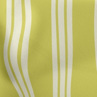 Thick And Thin Stripes Lightweight Cotton Poplin