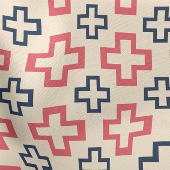 Basket Empty Cross Lightweight Cotton Poplin