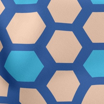 Honeycomb Hexagonal Lightweight Cotton Poplin