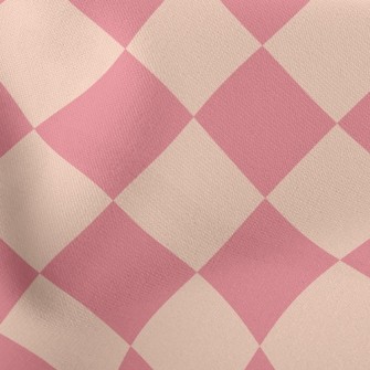 Checkerboard Rhombus Lightweight Cotton Poplin