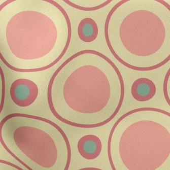 Multi-Layer Circle Dots Lightweight Cotton Poplin