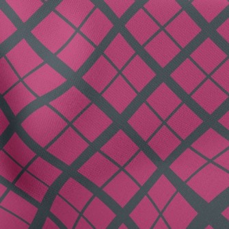 Mesh Staggered Rhombus Lightweight Cotton Poplin