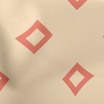 Basket Of Empty Squares Lightweight Cotton Poplin