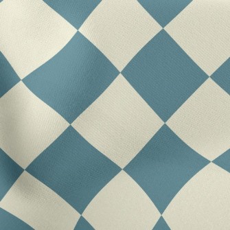 Checkerboard Rhombus Lightweight Cotton Poplin