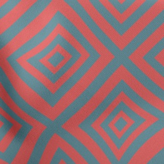 Maze Rhombus Lightweight Cotton Poplin