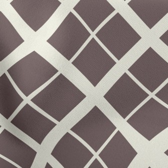Mesh Staggered Rhombus Lightweight Cotton Poplin