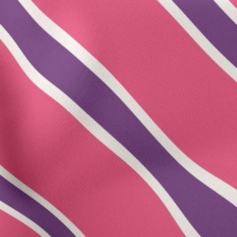 Morandi Color Stripes Lightweight Cotton Poplin