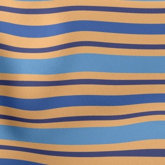 Two-Color Stripes Lightweight Cotton Poplin