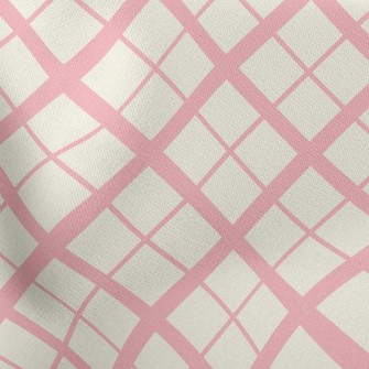 Mesh Staggered Rhombus Lightweight Cotton Poplin