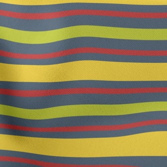 Color Stripes Lightweight Cotton Poplin