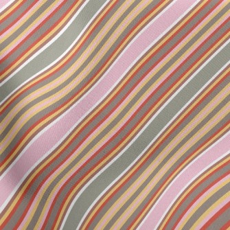 Ornate Stripes Lightweight Cotton Poplin