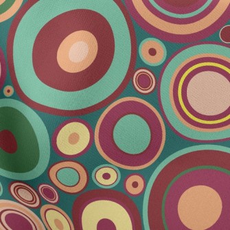 Overlapping Dots Lightweight Cotton Poplin