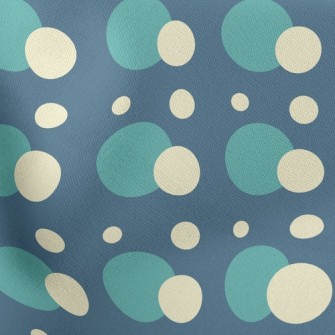 Overlapping Dots Lightweight Cotton Poplin