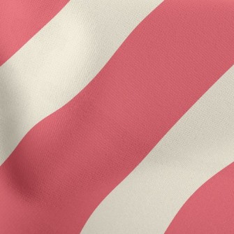 Typical Thick Diagonal Stripes Lightweight Cotton Poplin
