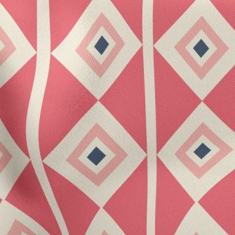 Layers Of Rhombus Lightweight Cotton Poplin