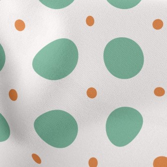 Big And Small Dots Lightweight Cotton Poplin